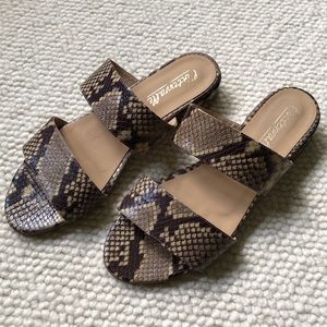 L’intervale slide sandals - size 39